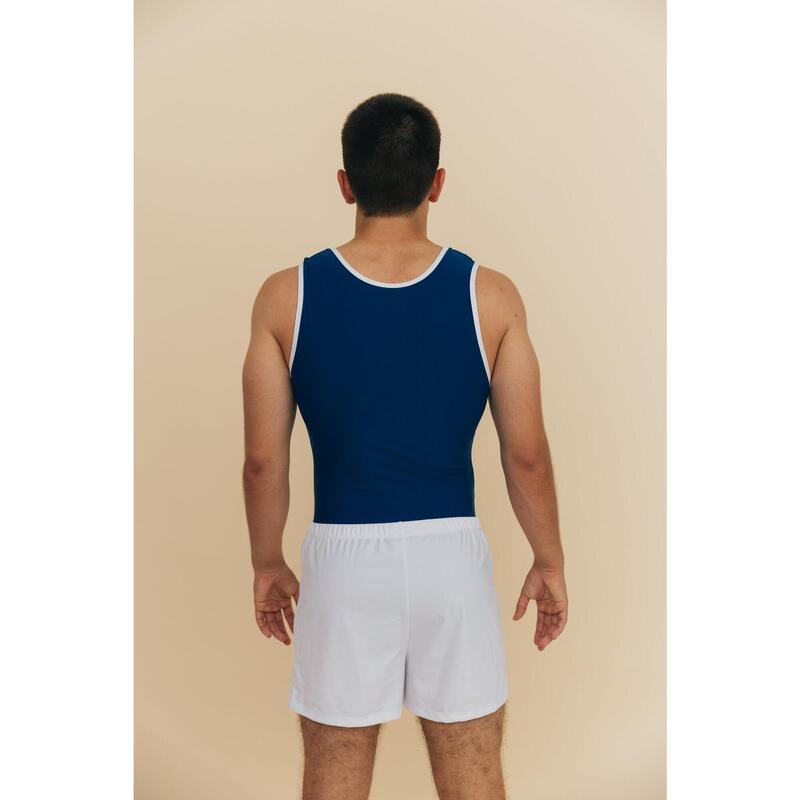 Aerial Blauw Heren Gym Maillot