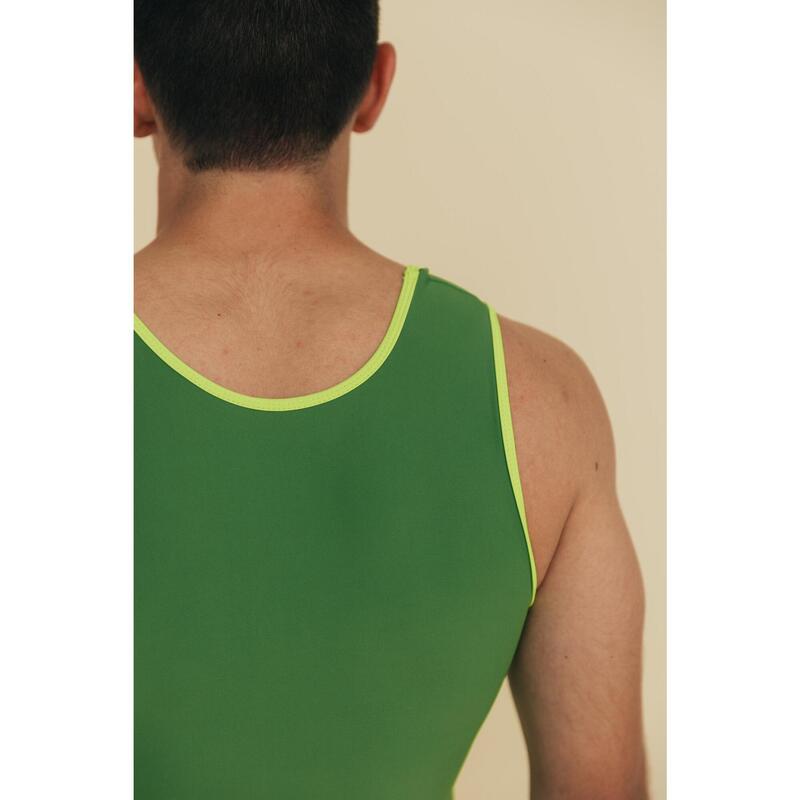 Maillot da palestra Aerial Green Uomo