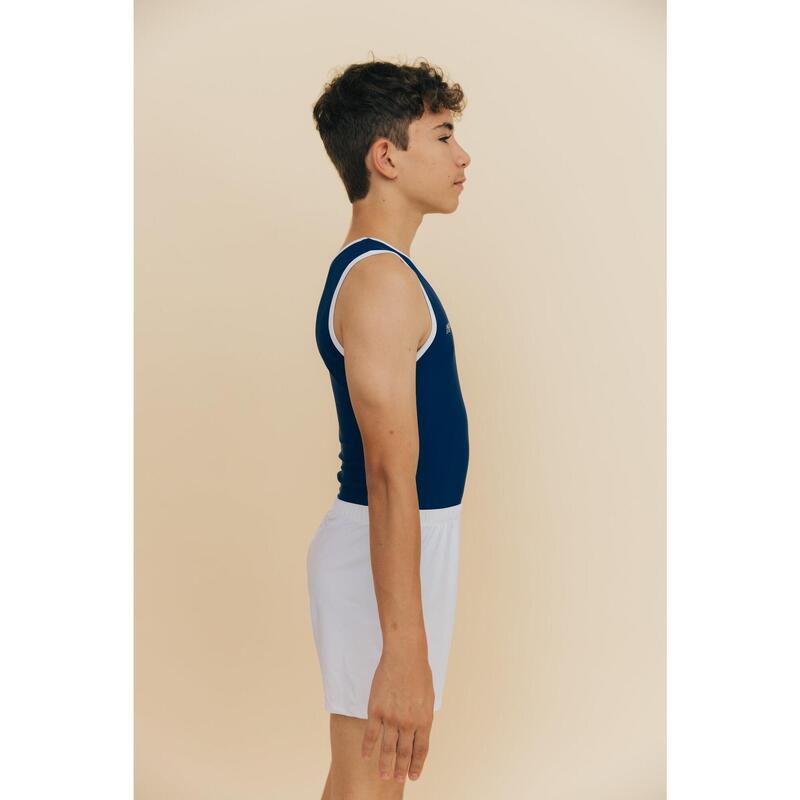 Maillot da ginnastica Aerial blu per bambini