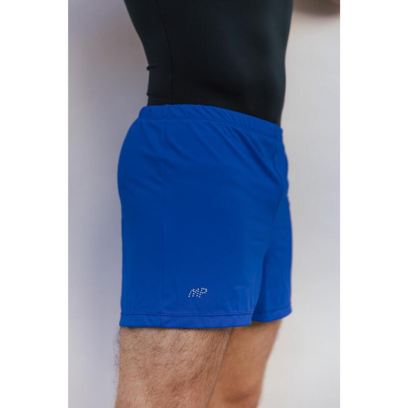 Heren Blauw Gym Shorts