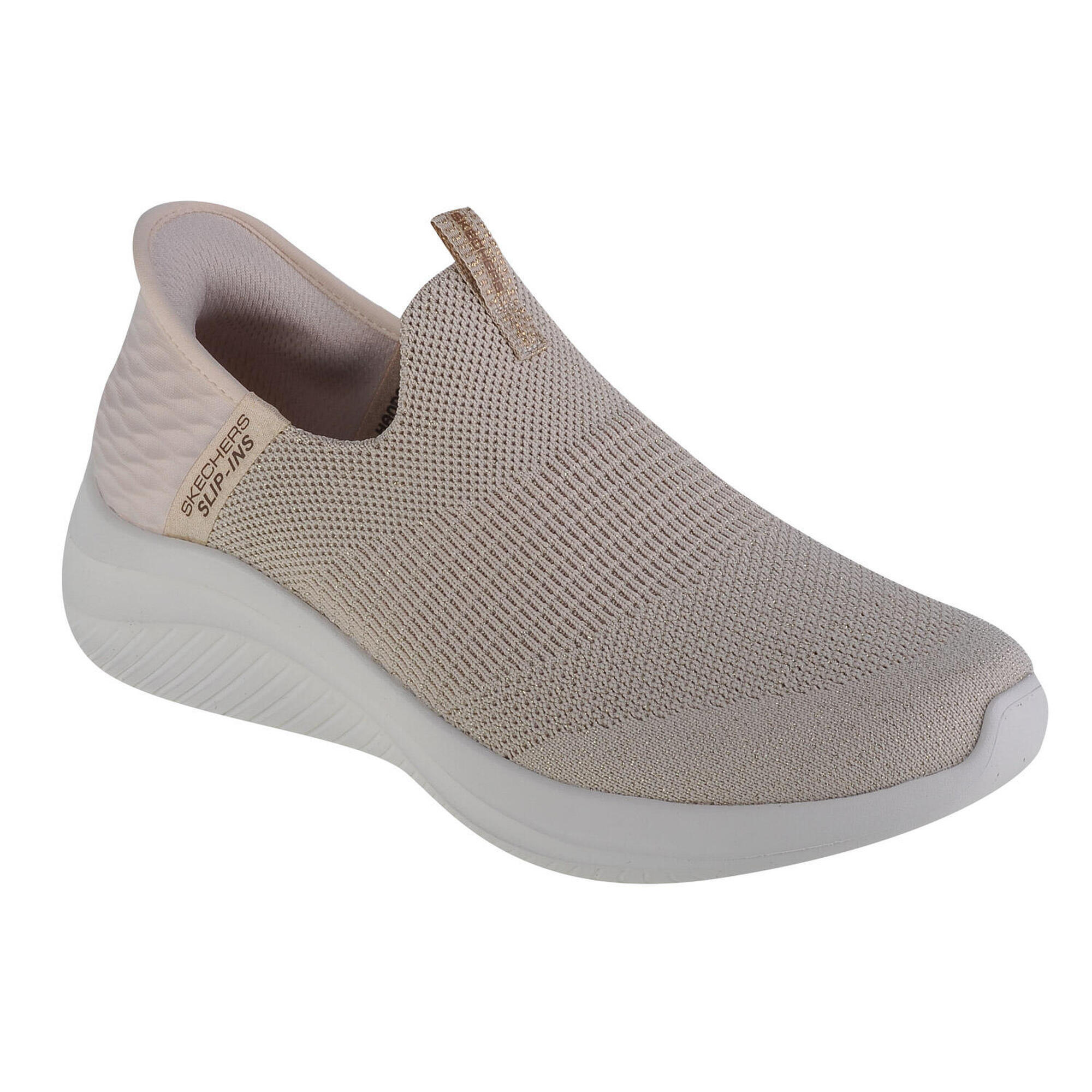 Skechers - Sneakers Pour Femmes Skechers Ultra Flex 3.0-glitter Me Slip-ins - Chaussures De Sport - Beige - 36 - Decathlon
