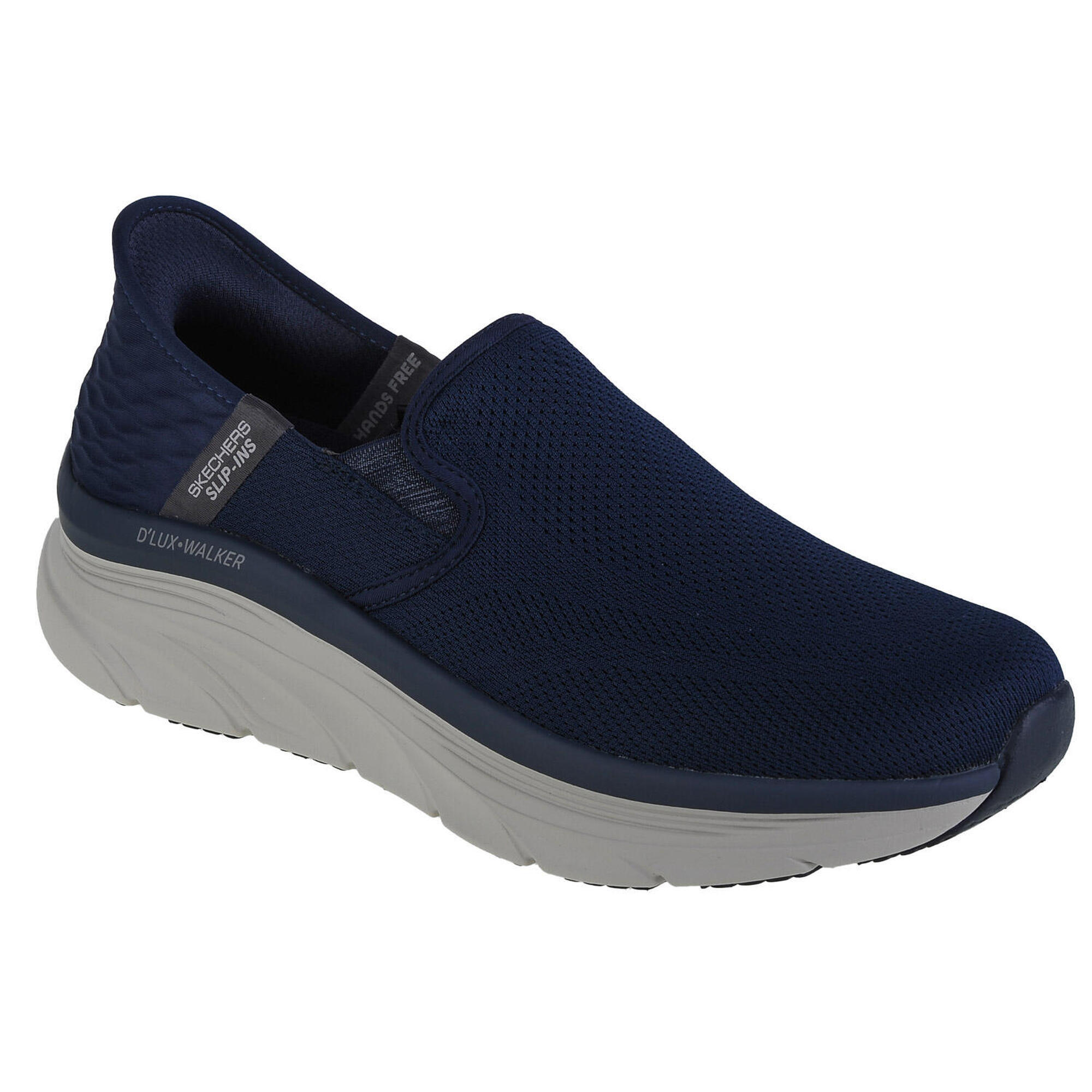 Skechers - Sneakers Pour Hommes Slip-ins Rf: D'Lux Walker - Orford - Chaussures De Sport - Bleu - 44 - Decathlon