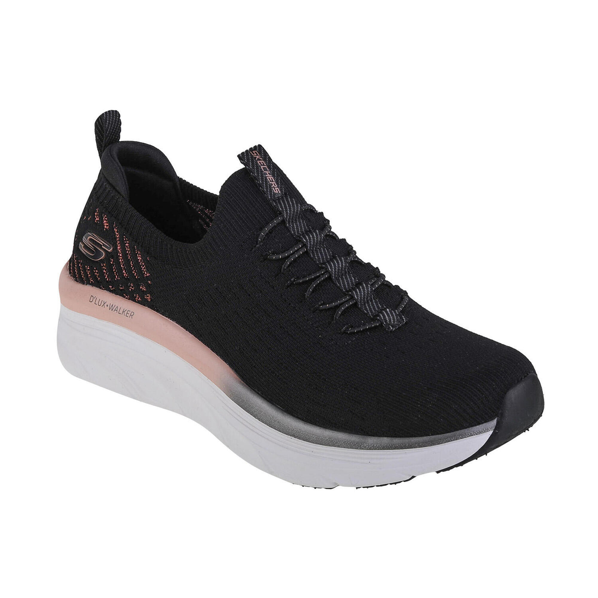 Skechers - Sneakers Pour Femmes D'Lux Walker Let It Glow - Baskets - Noir - 38 - Decathlon