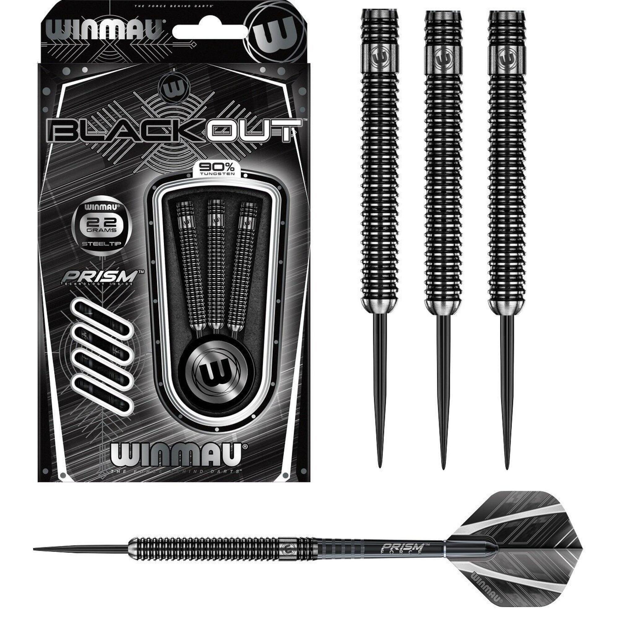 WINMAU BLACKOUT STEELTIP 22GR 