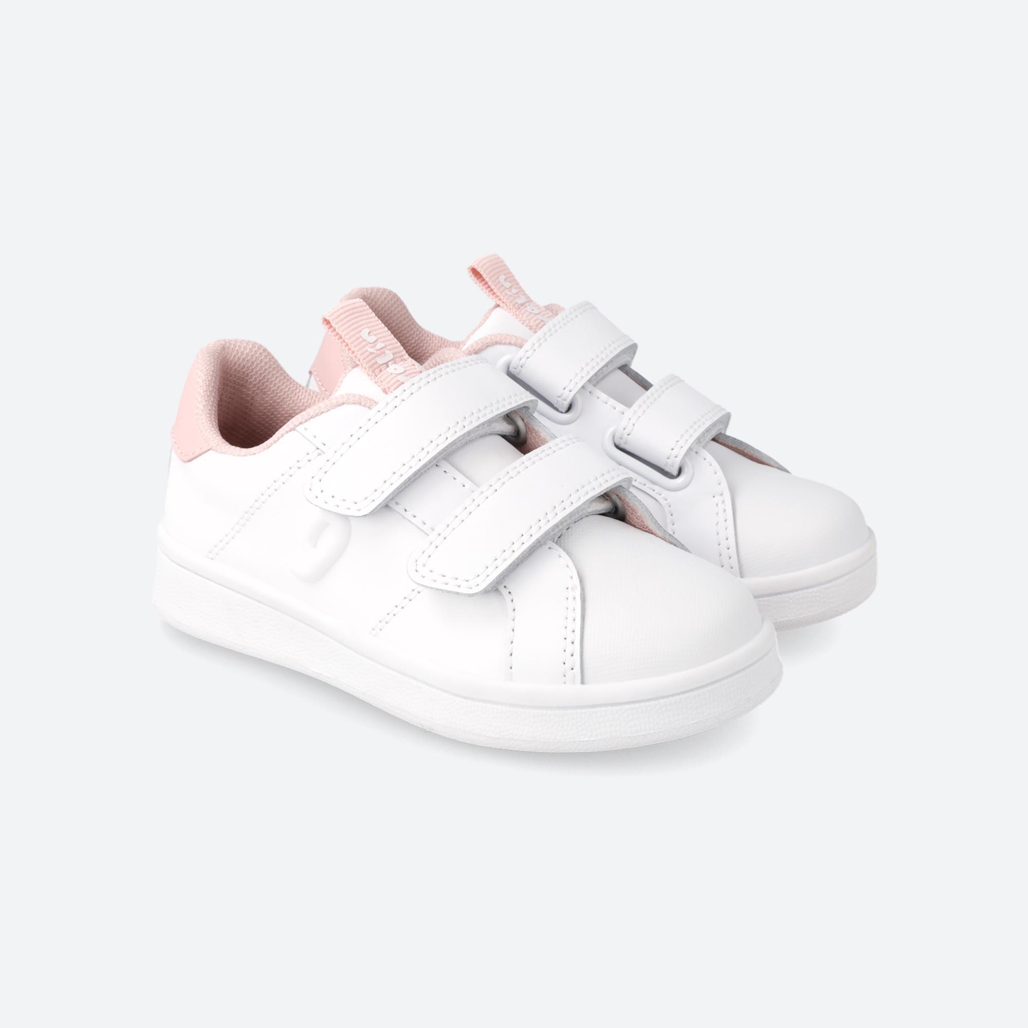 Zapatillas Deportivas Caminar Niños Garvalín 231750B Blancas Cierre Adherente 2/5
