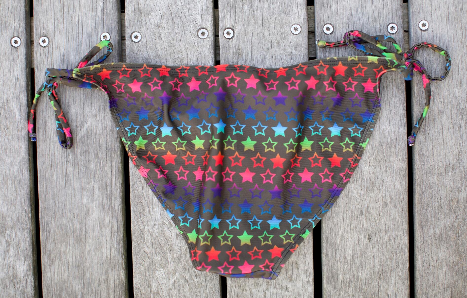Damen Bikini Set Bikinihose Bikinitop Style 1 Stars Sterne 6/6