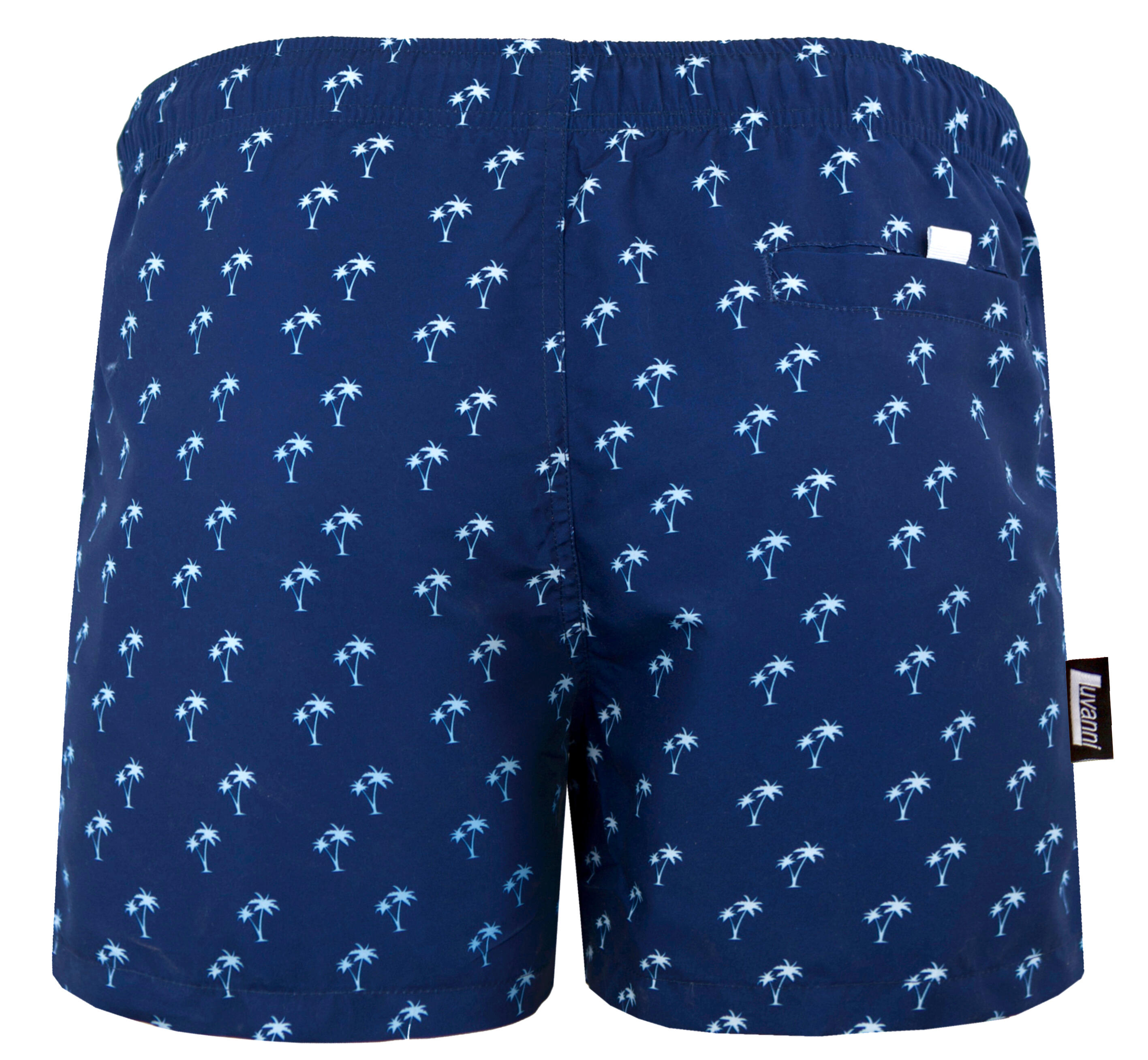 Herren Boardshorts Style 24 Badehose Palmen Bunt 4/5