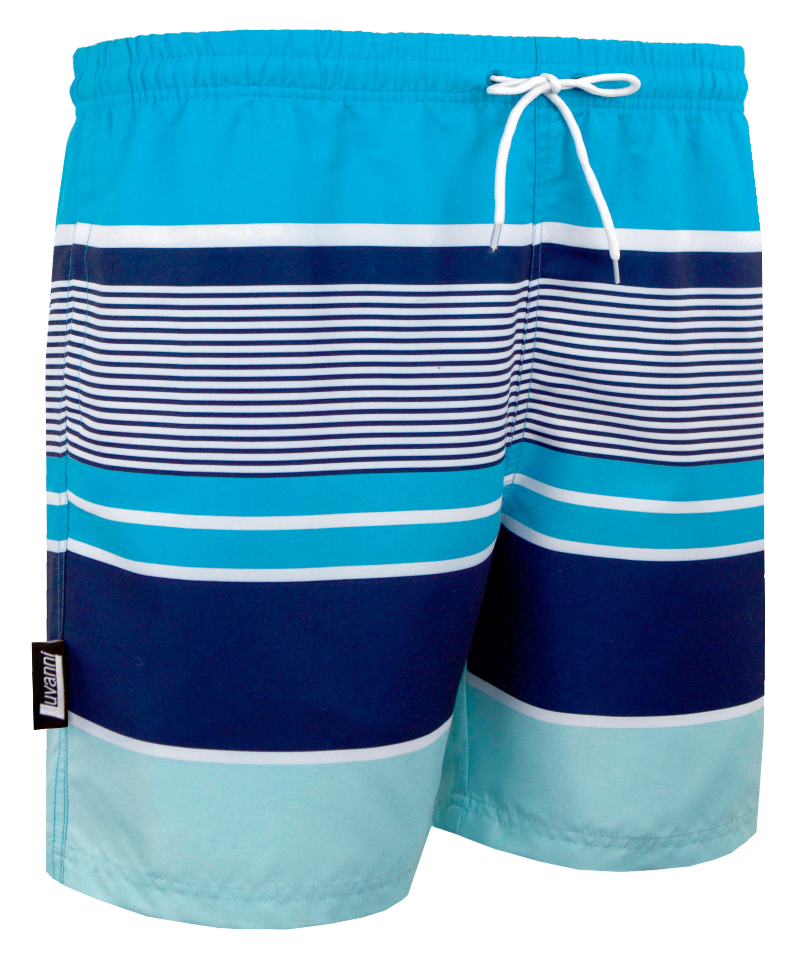 Herren Badehose Style 593 Streifen 3/5