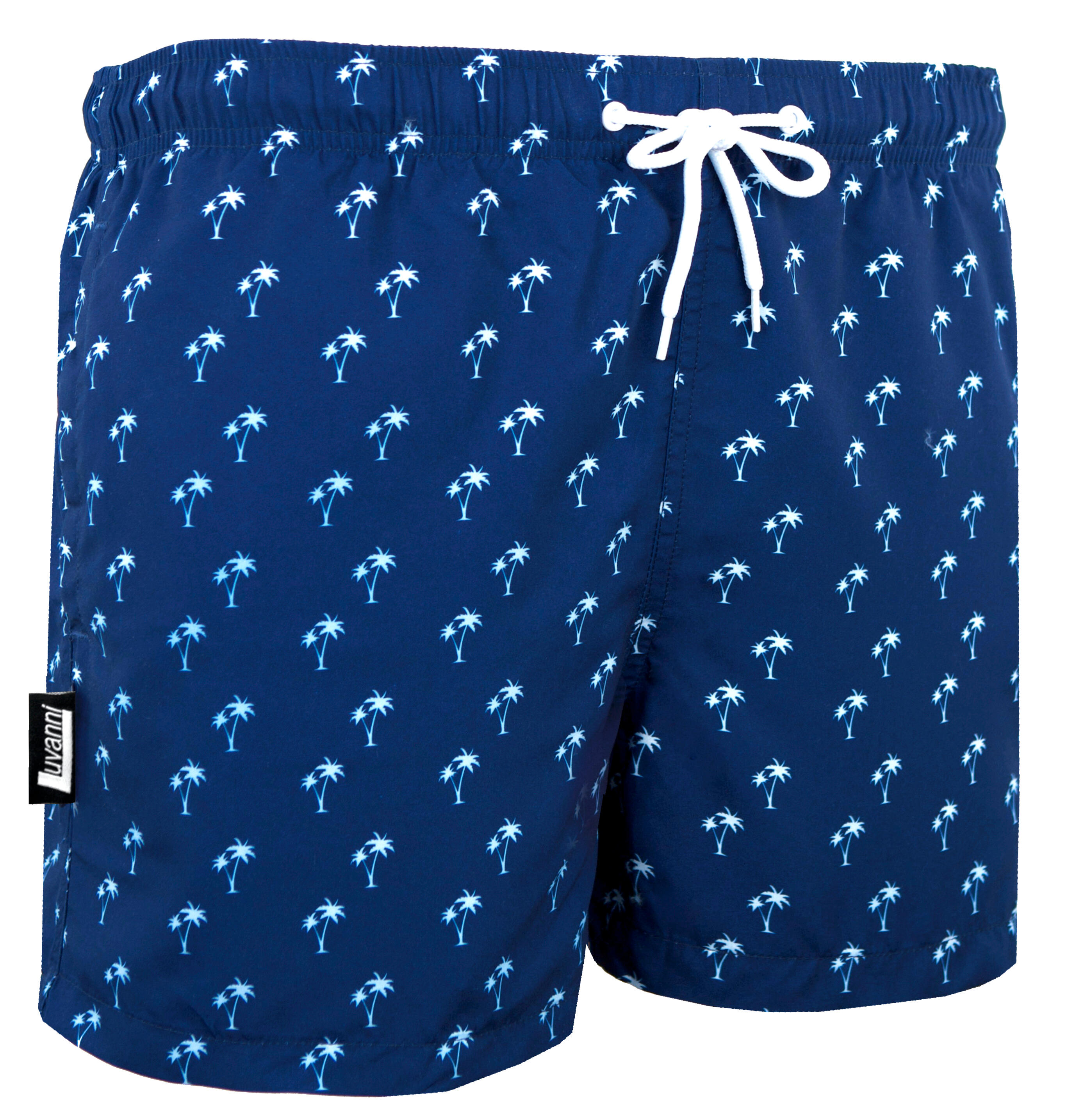 Herren Boardshorts Style 24 Badehose Palmen Bunt 3/5