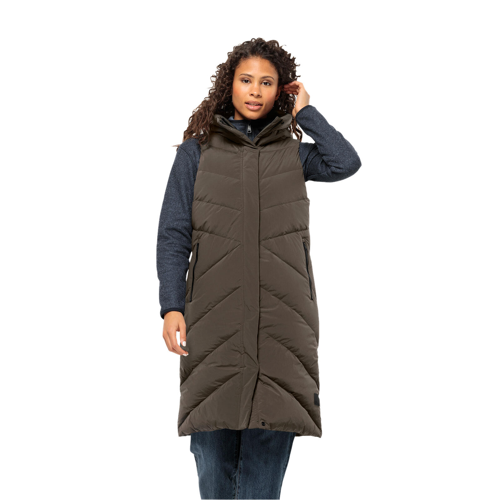 JACK WOLFSKIN Marienplatz Vest Outdoorweste für Damen 2/3