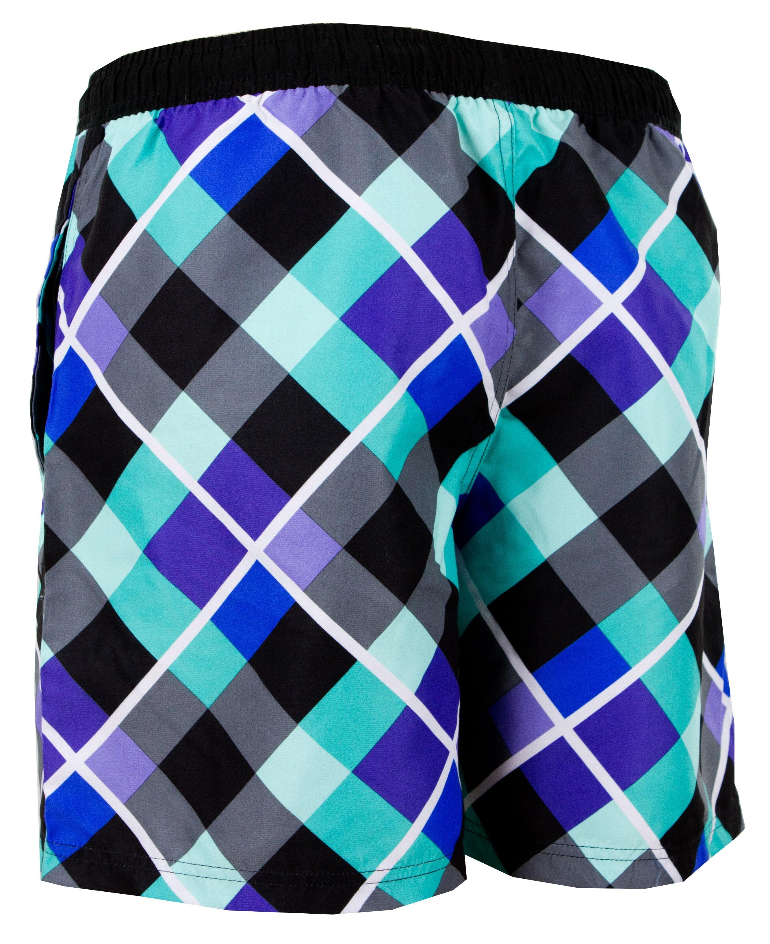 Herren Boardshorts Style 12 Kariert 4/6