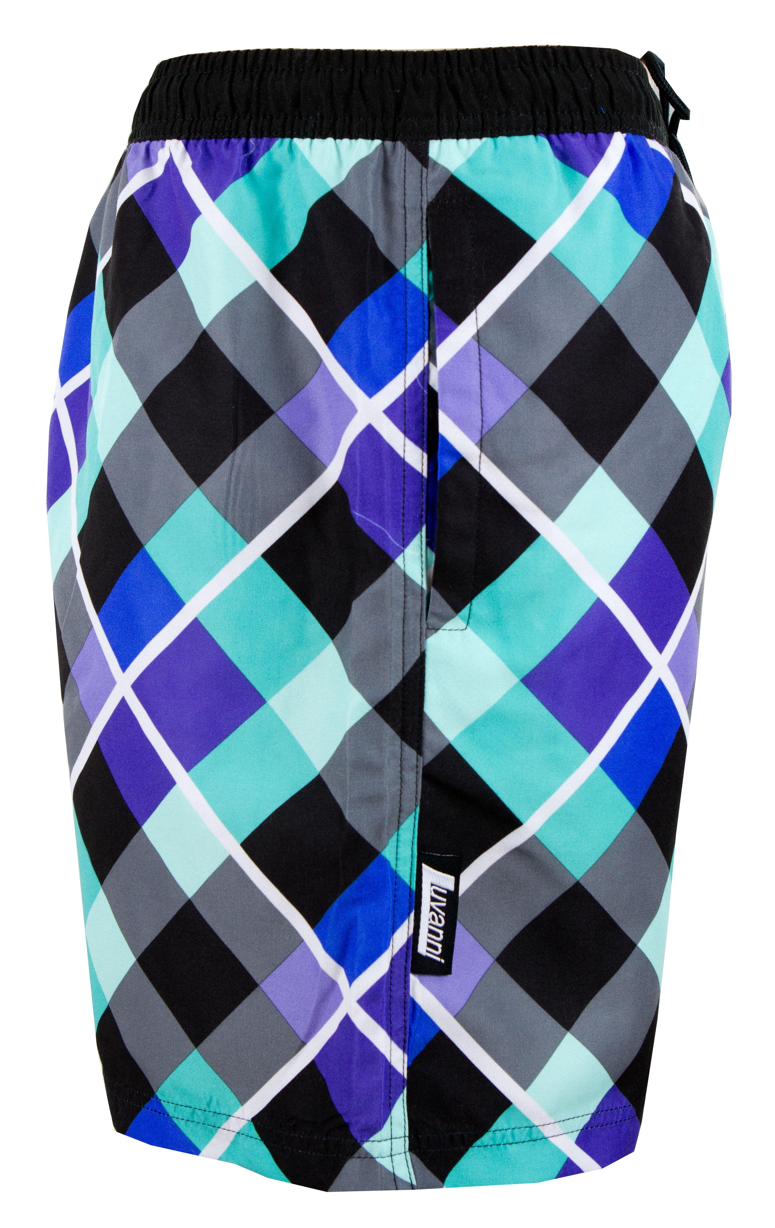Herren Boardshorts Style 12 Kariert 3/6