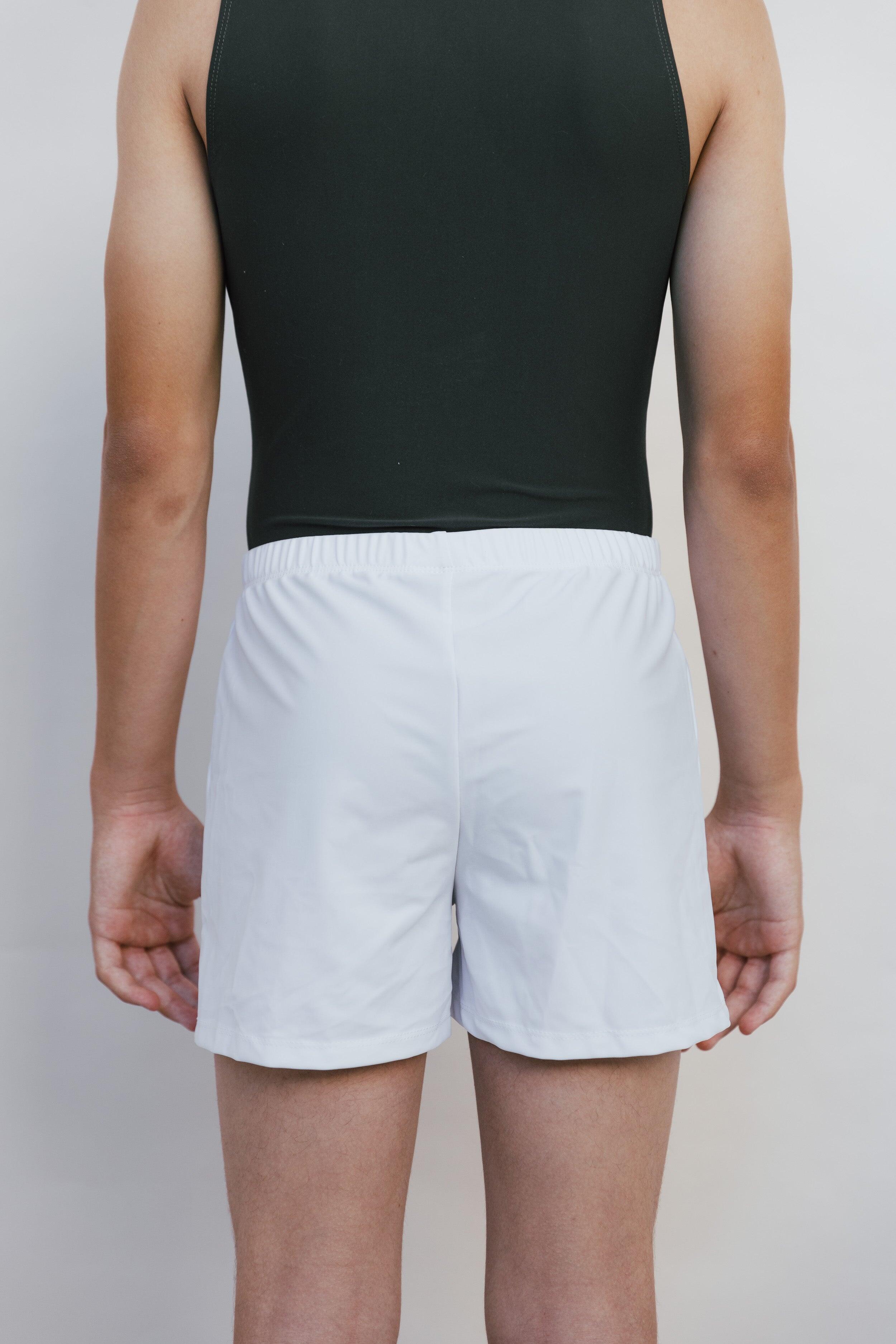 Shorts de Gymnastique Blanc Enfant 4/4