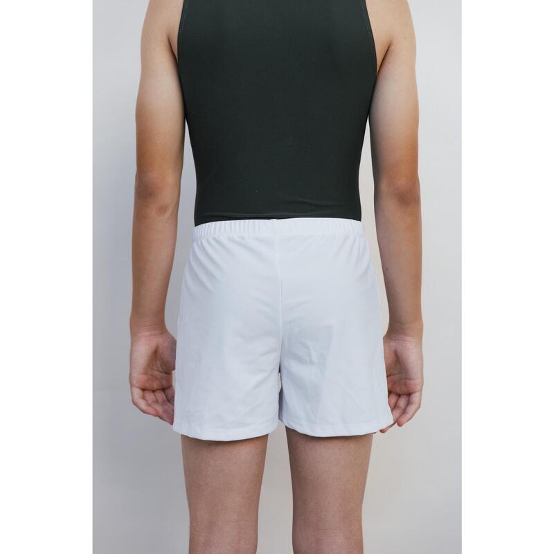 Short de sport blanc pour garçons