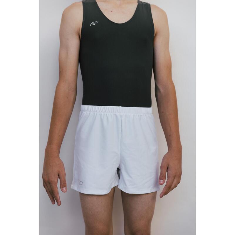 Short de sport blanc pour garçons