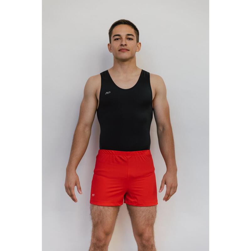 Shorts de Gymnastique Rouge Homme