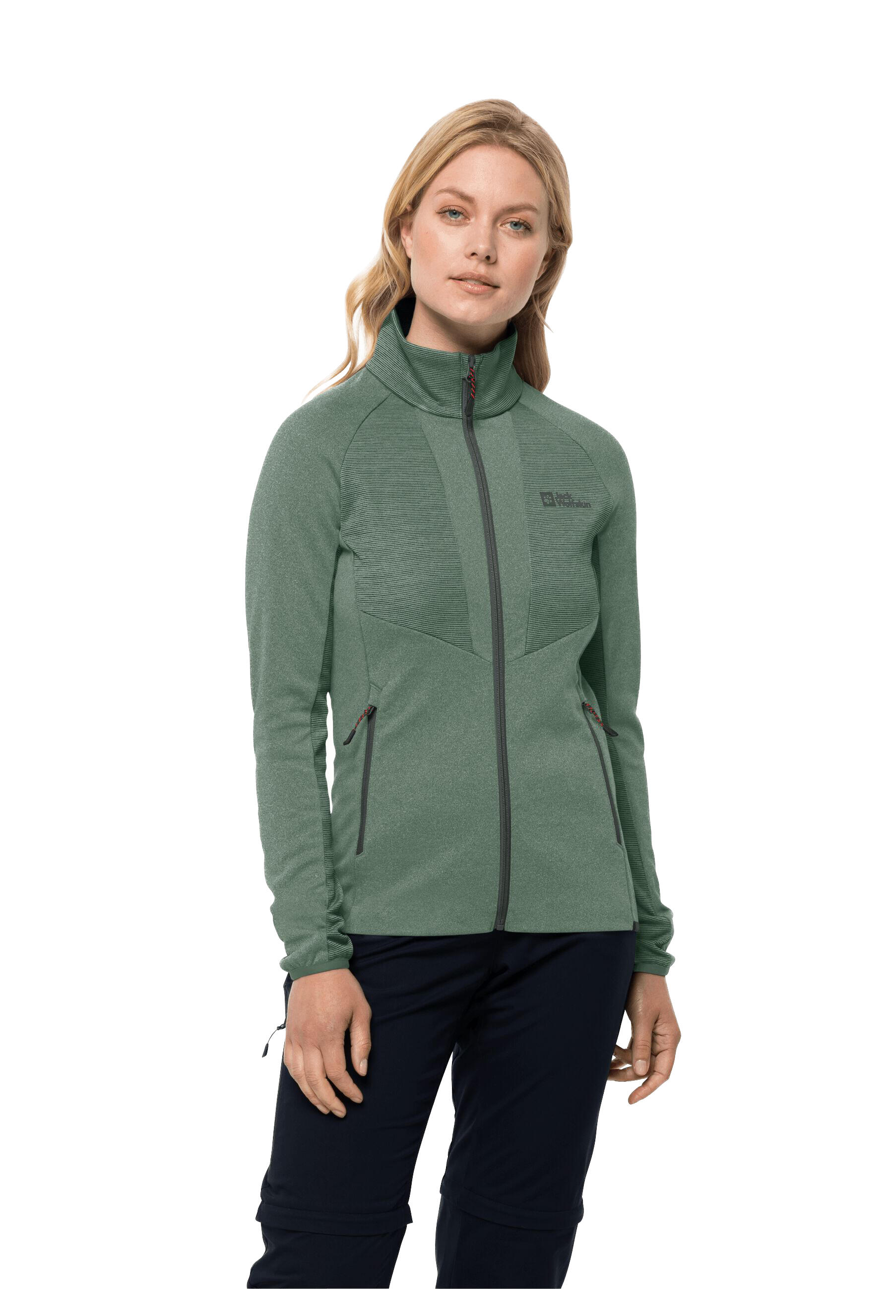 Veste Jack Wolfskin Blattsteig pour Femmes en Vert Picnic 2/3