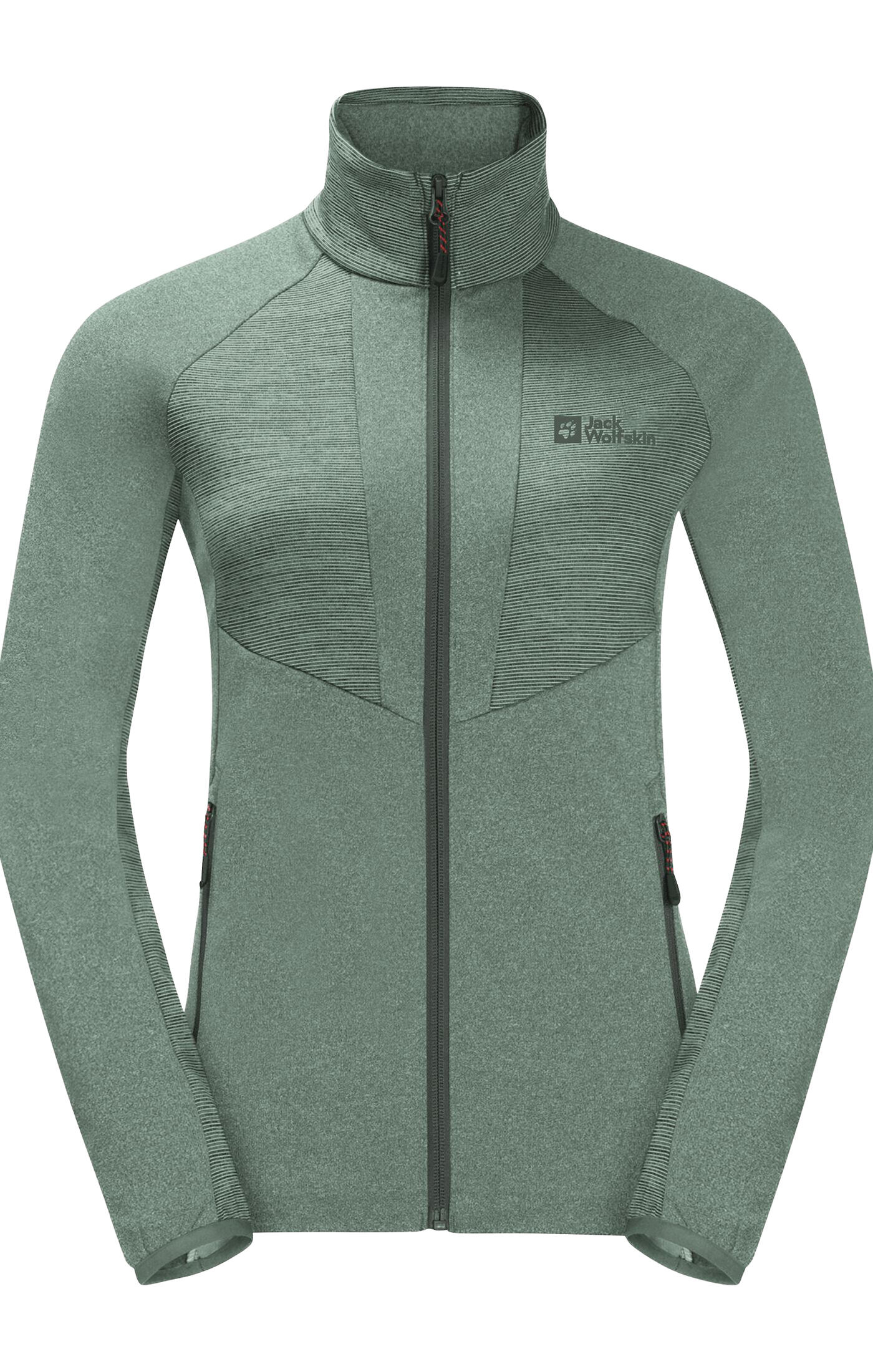 Veste Jack Wolfskin Blattsteig pour Femmes en Vert Picnic 1/3
