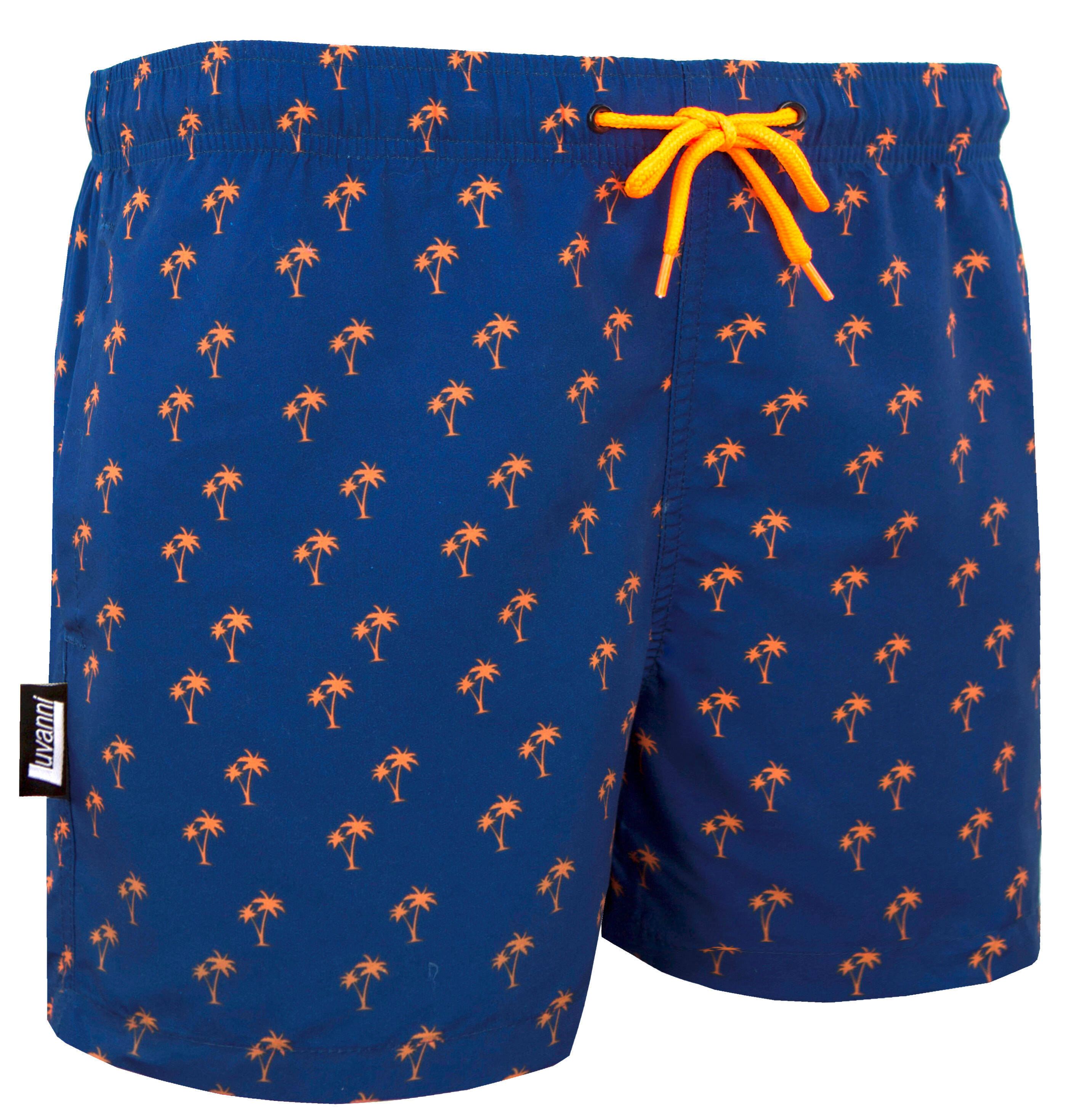 Herren Boardshorts Style 22 Badehose Palmen Bunt 3/5