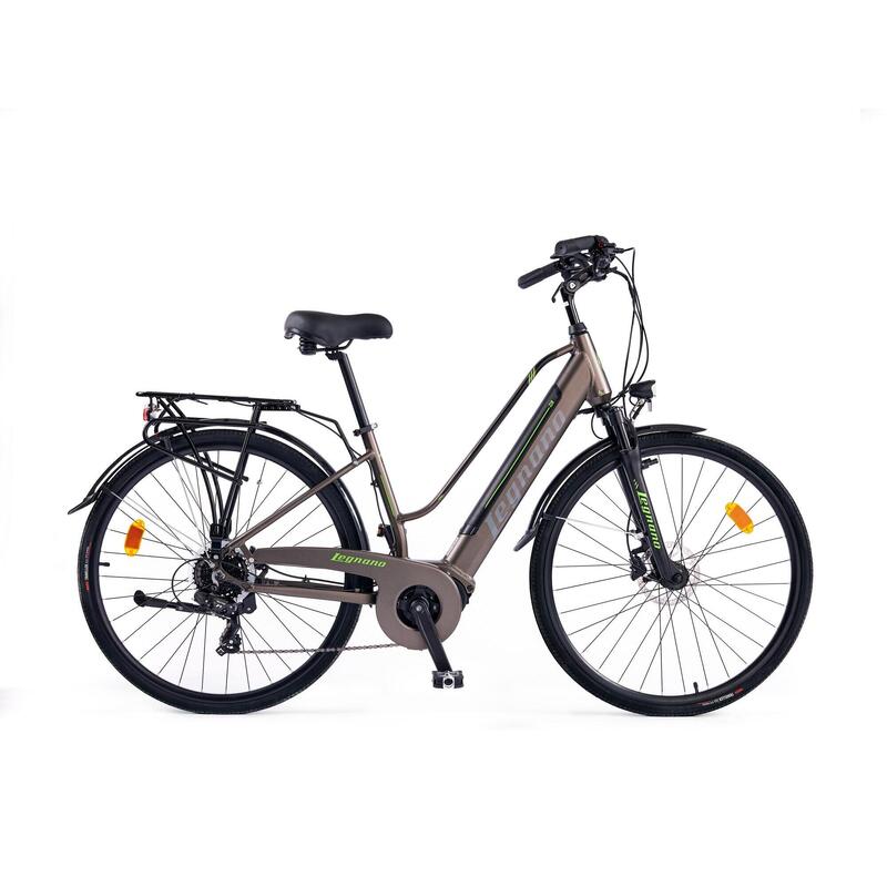 bicicletta a pedalata assistita, unisex, Legnano Terra, Taglia M