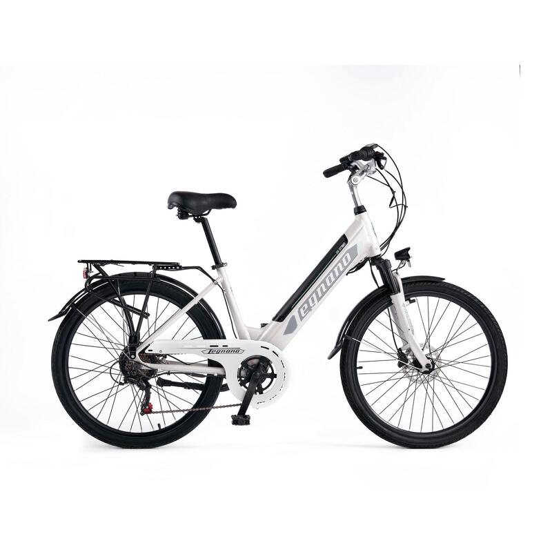 Bici elettrica, donna uomo, ruote da 28", taglia M