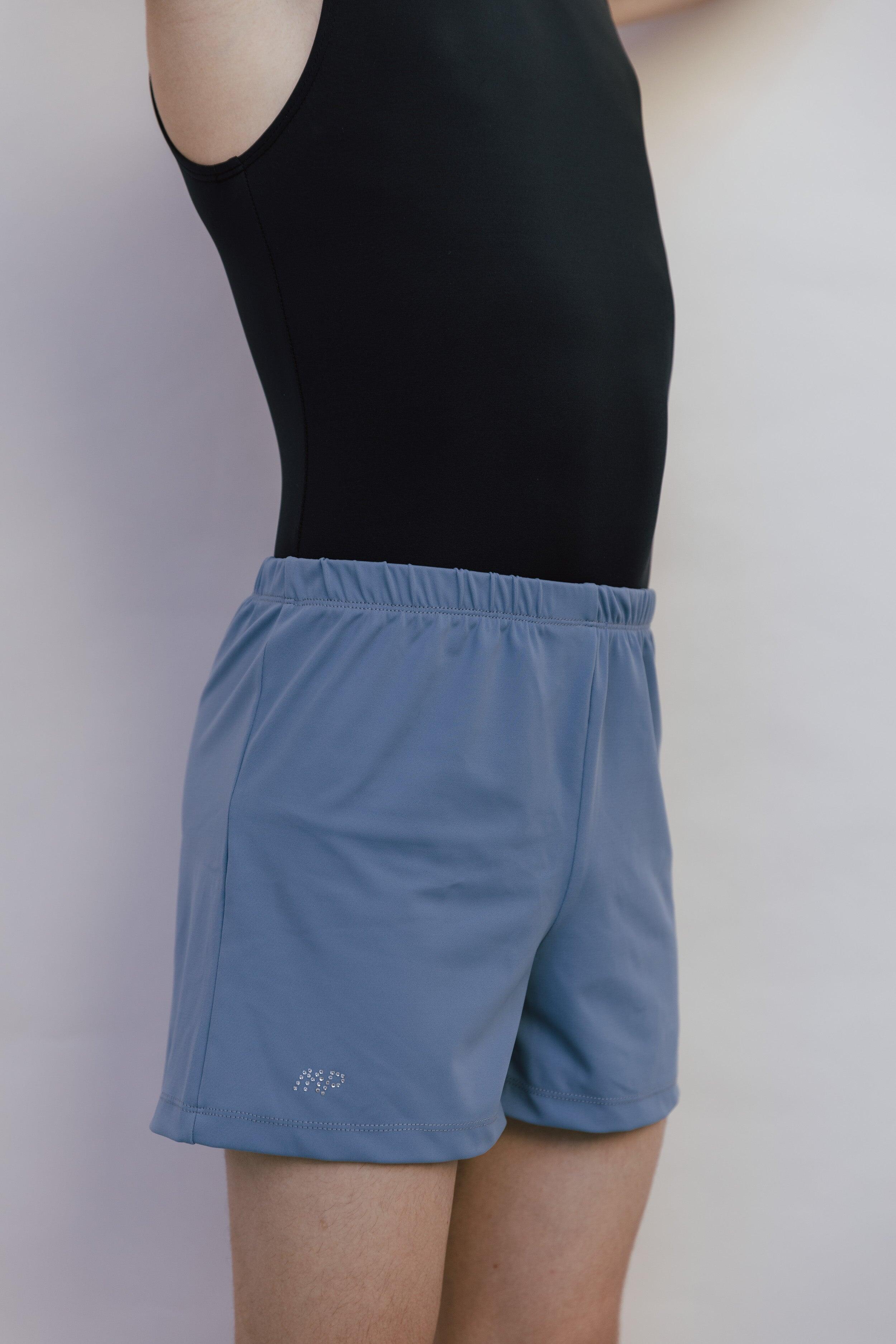 Gymnastiek Short Short Grijs Jongen 3/4