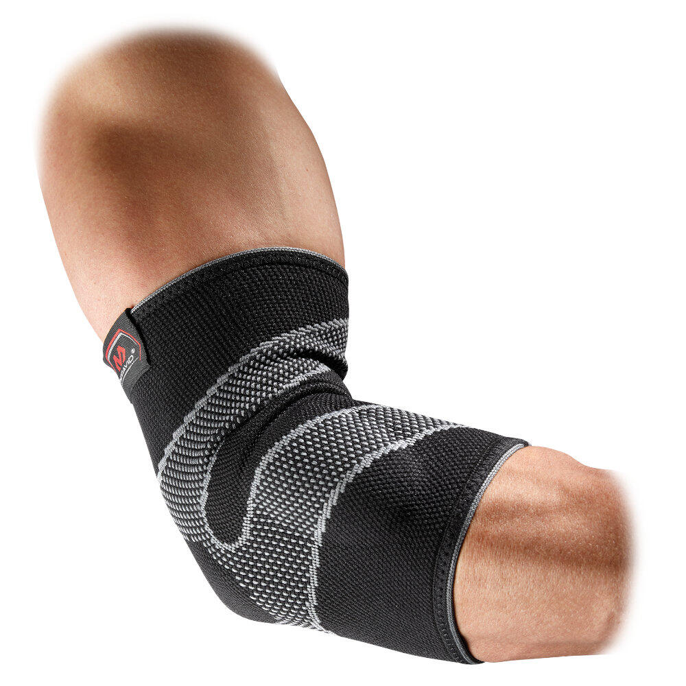 Almofadas de cotovelo mcdavid 4-way elastic avec contreforts gel