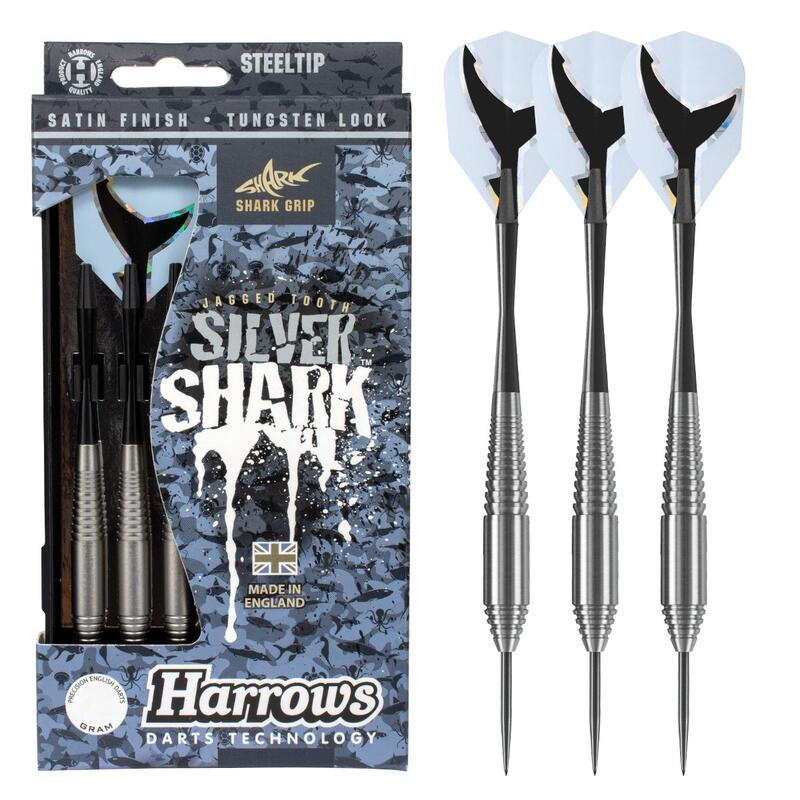 Harrows Silver Shark Tungsten Lookpoids des flèches 23