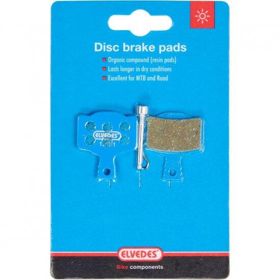 Paar biologische fietsremblokjes Elvedes Magura MT2, MT4, MT6, MT8, MTSport 3/5