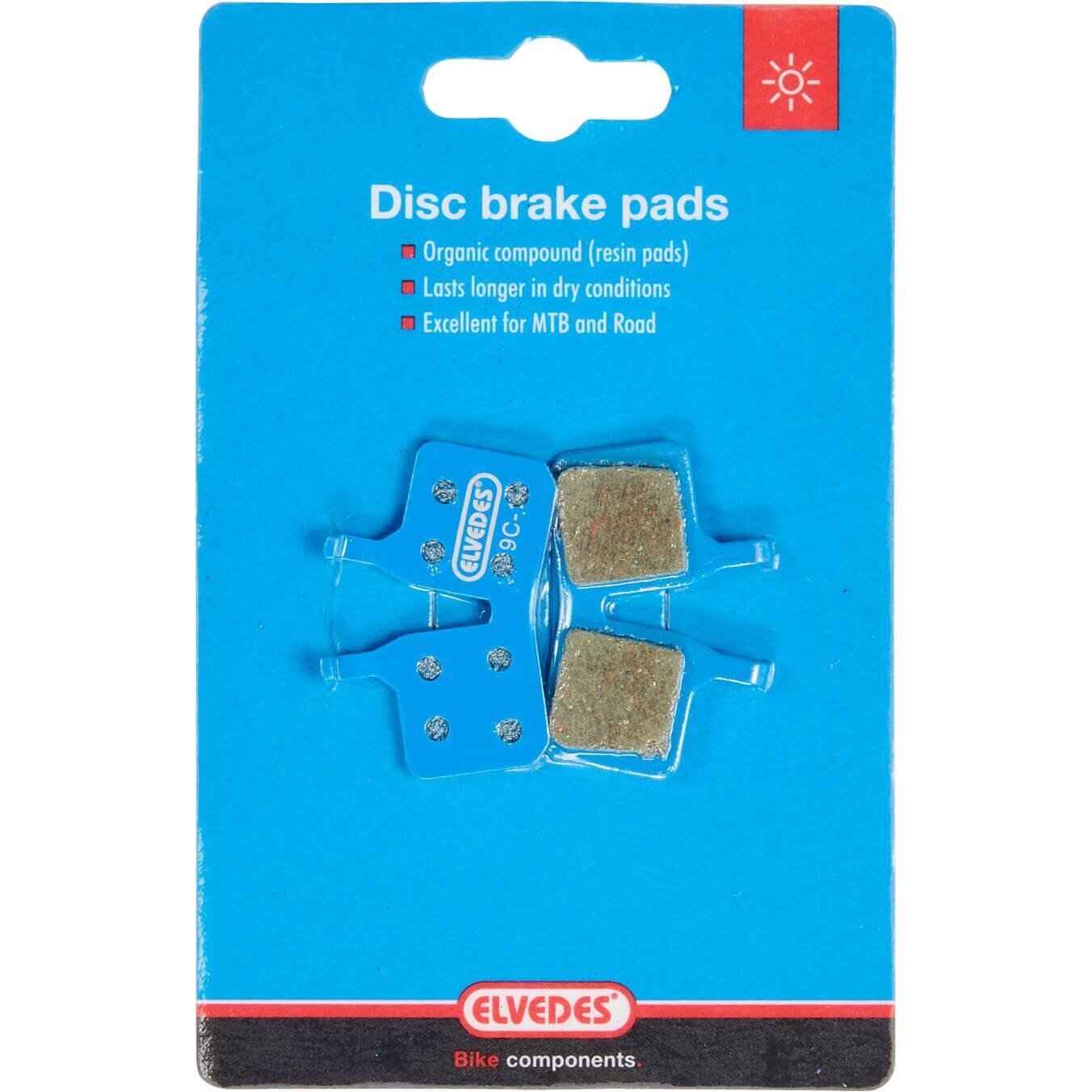 Par de pastilhas de travão de bicicleta orgânicas Elvedes Magura MT5/7 3/3