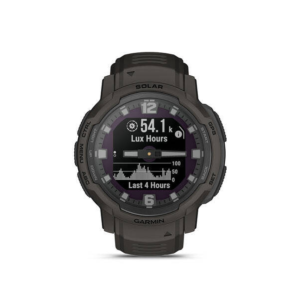 Garmin Instinct Crossover Solar Running Smartwatch Graphite -  2
