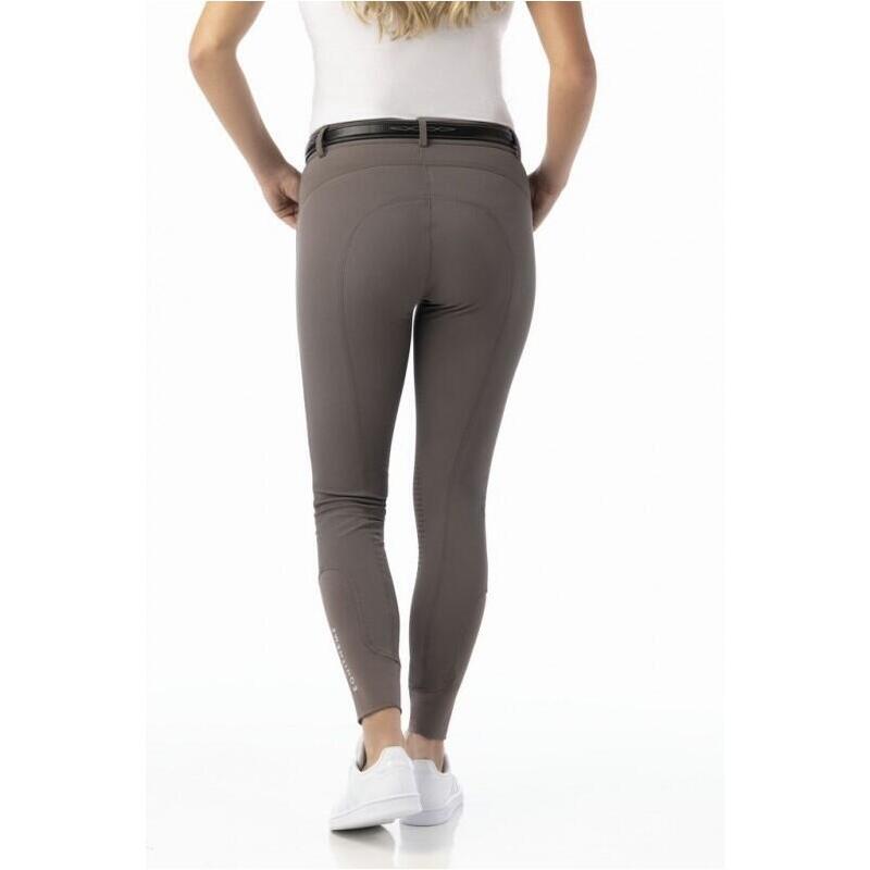 Damen Reithose Silikon Kniebesatz GIZEL taupe