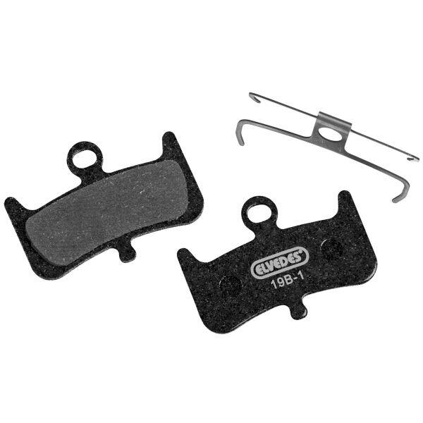Par de pastilhas de travão de bicicleta de metal/carbono Elvedes HAYES DOMINION
