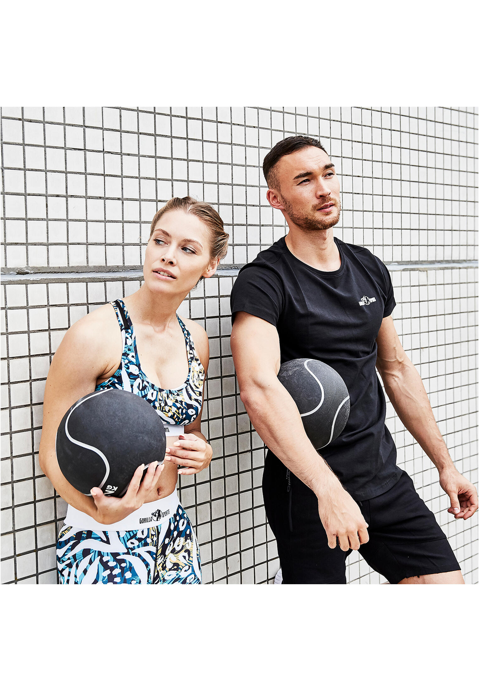 Gorilla Sports Medicijnbal - Medicine Ball - Slijtvast - 8 kg 3/4