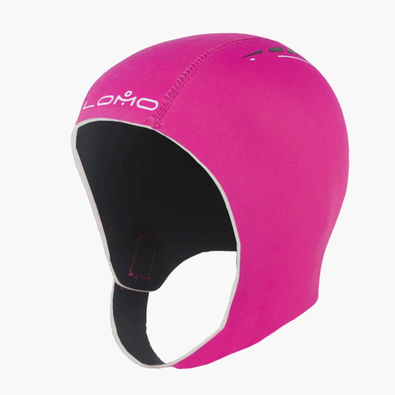 Lomo Neoprene Swimming Cap - Pink 4/7