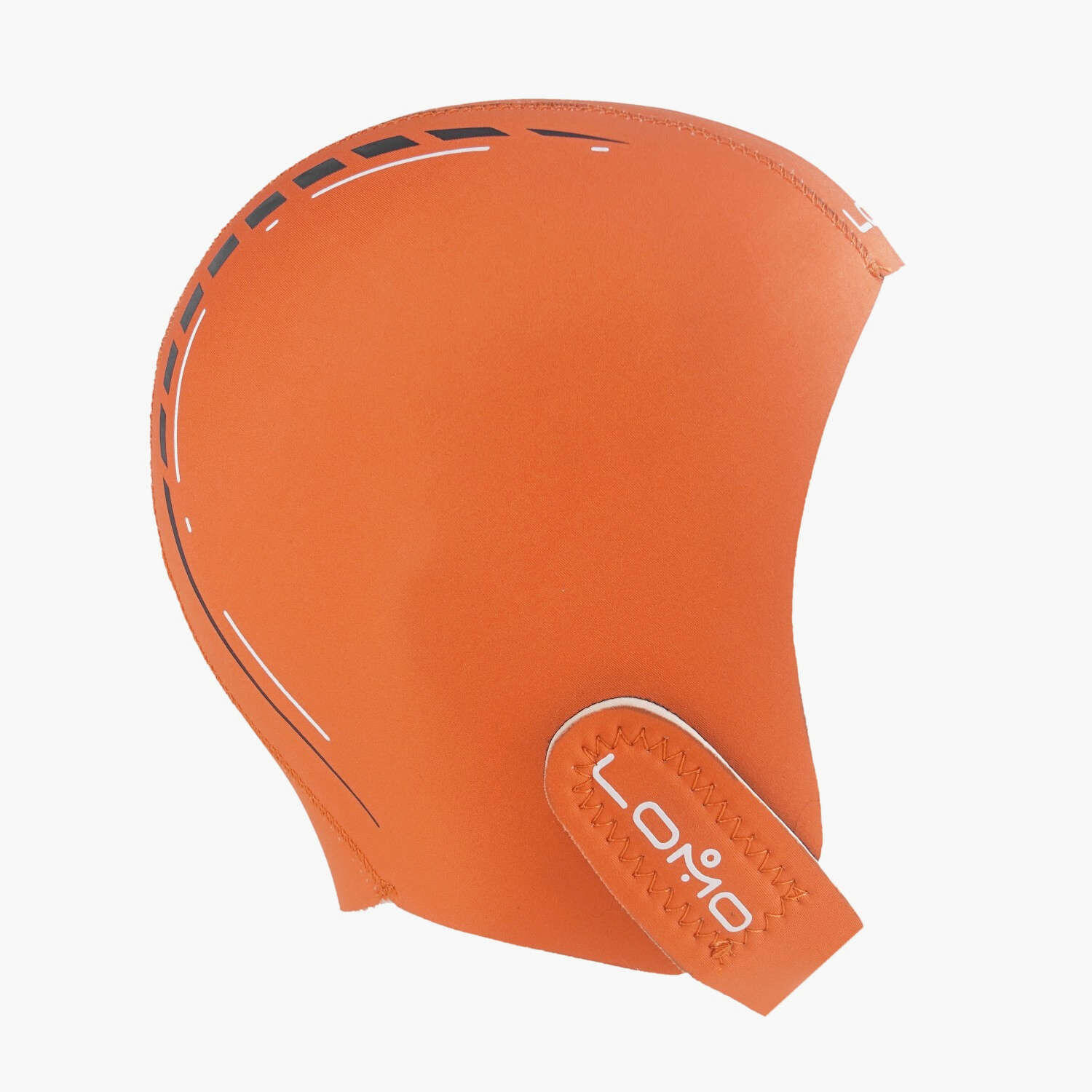 Lomo Neoprene Swimming Cap - Orange 3/7