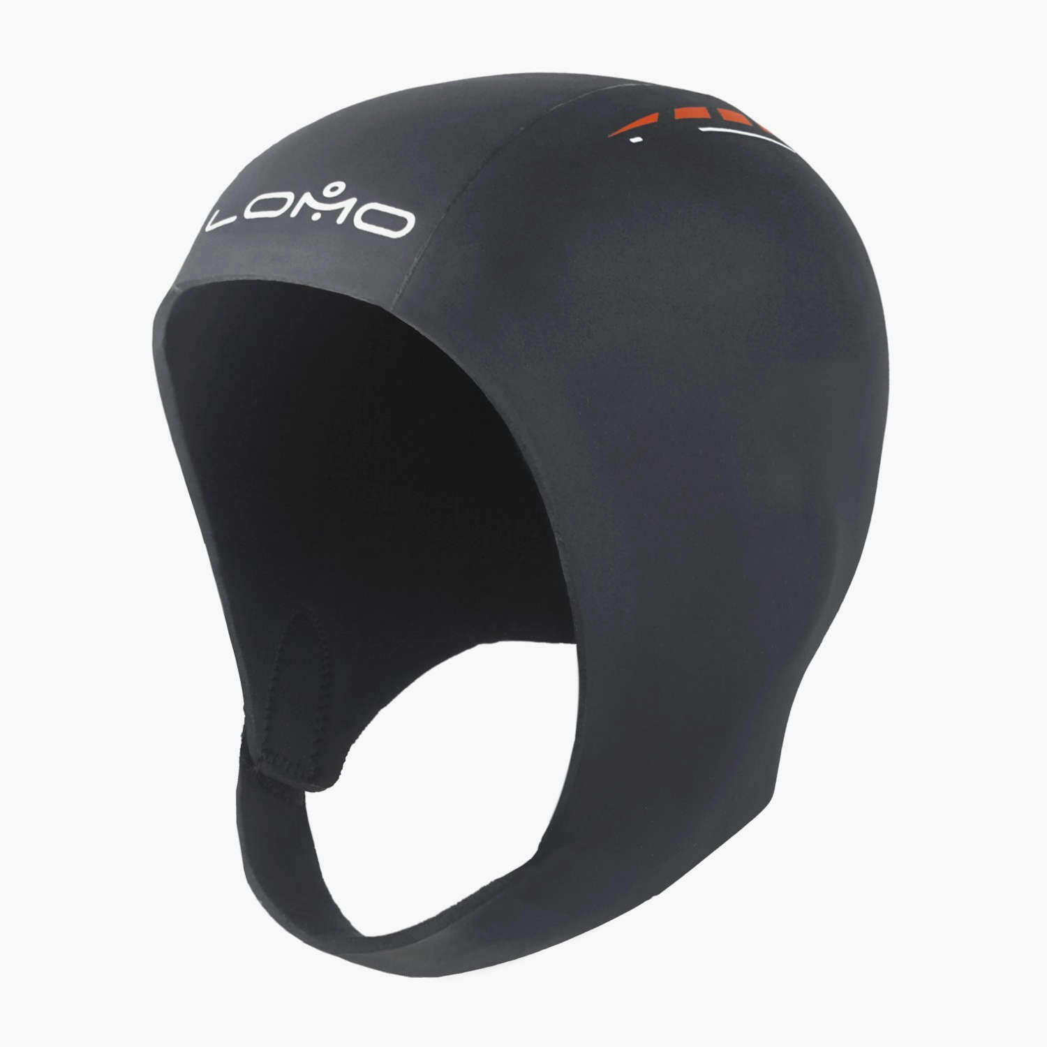 Lomo Smoothskin Neoprene Swimming Cap Black LOMO Decathlon