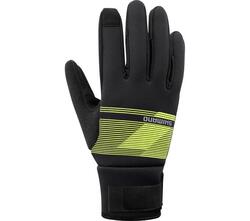 Gants de vélo WINDBREAK Thermal, Neon Yellow