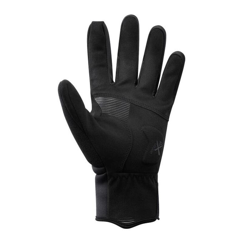 SHIMANO Fahrrad-Handschuhe WINDBREAK Thermal, Black