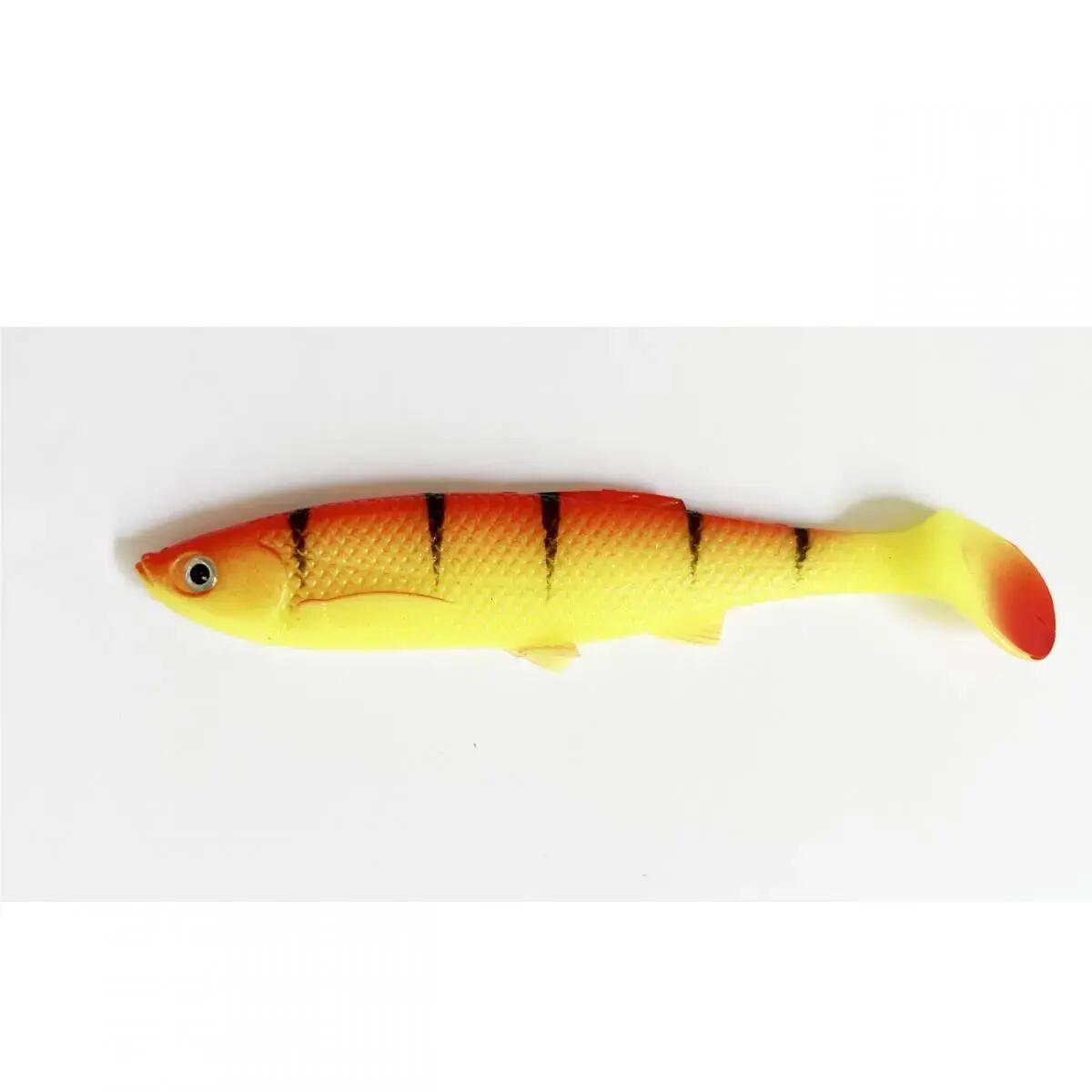 SILSTAR GUMIHAL 12CM 14,5G 4DB/CS FIRE TIGER 1/1
