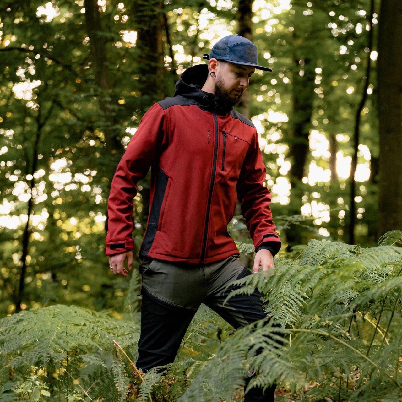 Veste de randonnée softshell Alpinus ASO - Homme 7/7