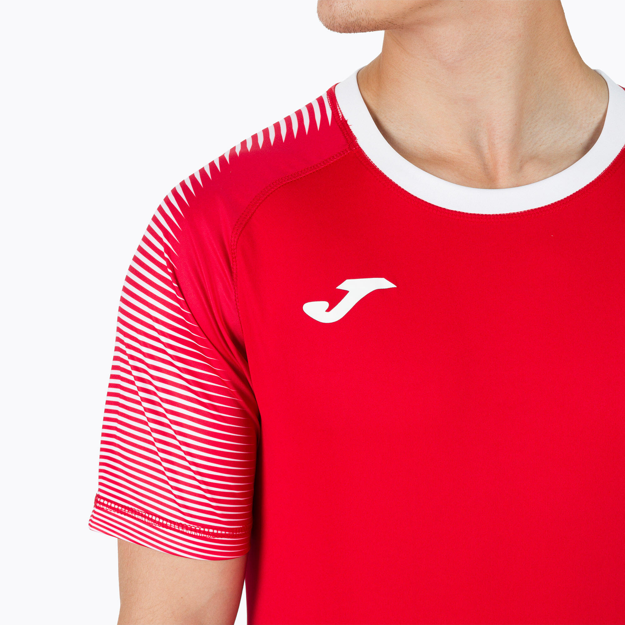 Maillot Manches Courtes Handball Homme Joma Hispa III Rouge 4/5