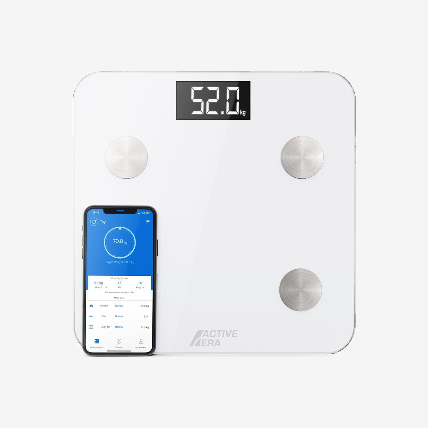 ACTIVE ERA Active Era Smart Bathroom Scales - V1 White