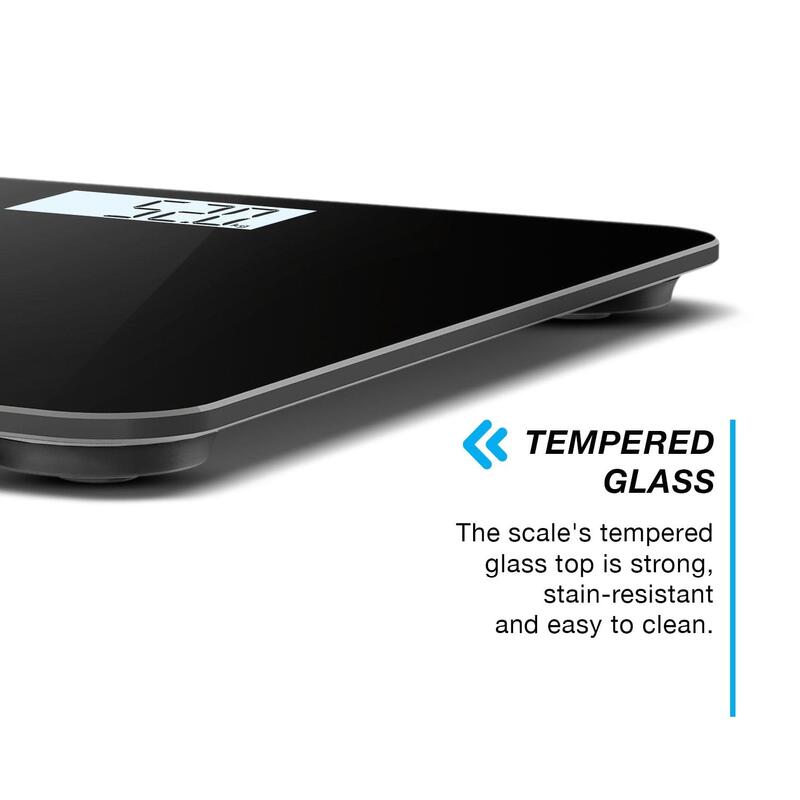 Active Era Bathroom Scales Black ACTIVE ERA Decathlon