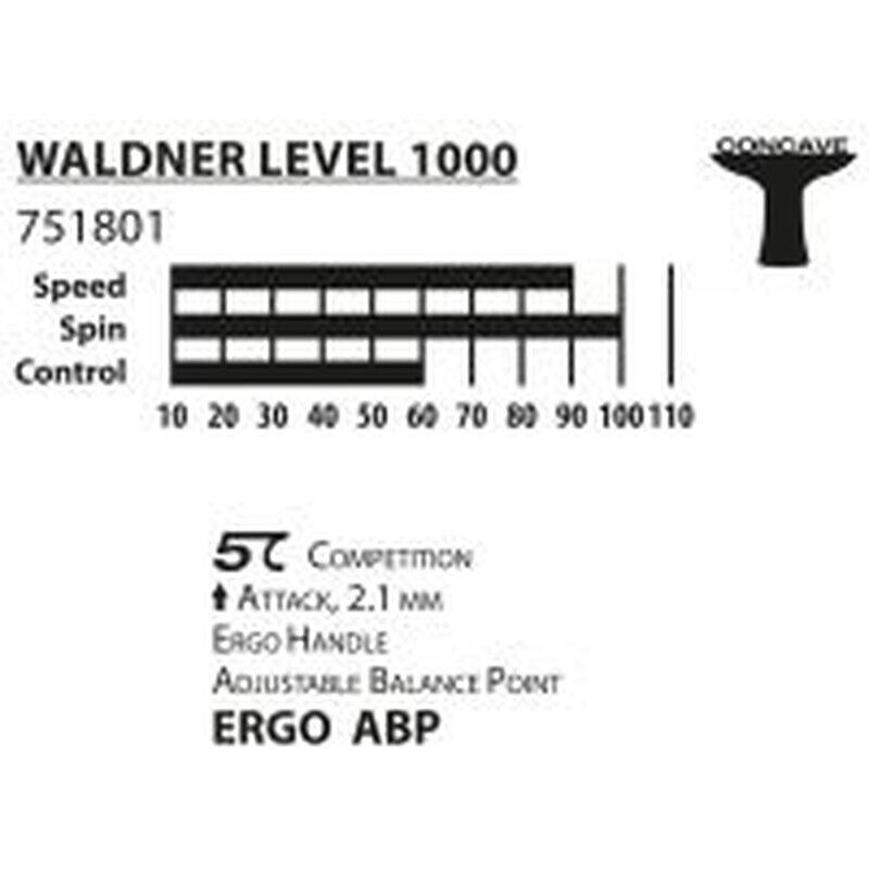 Raquete de ténis de mesa Waldner 1000" Schildkröt 4/7