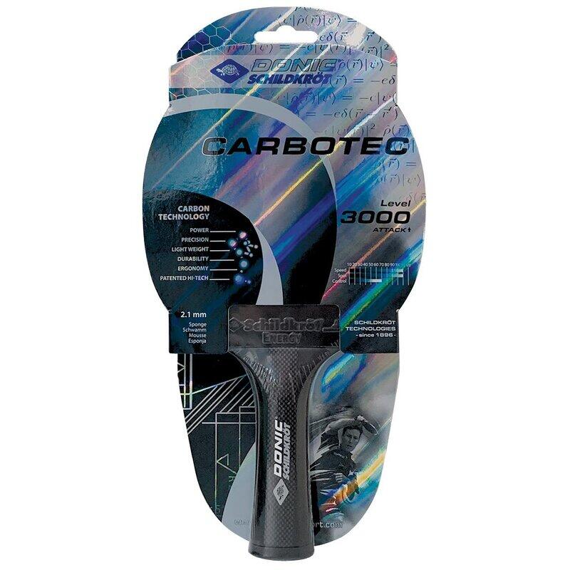Raquete de ténis de mesa schildkröt "carbotec 3000