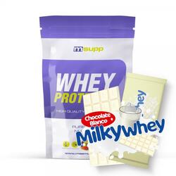 Whey Protein80 - 1Kg Chocolate Blanco Milky Whey de MM Supplements