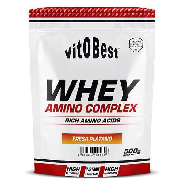 Whey Amino Complex - 500g Fresa Banana de VitoBest