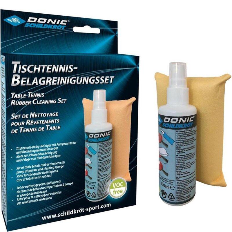 Zestaw do czyszczenia rakiety pingpongowej Donic 100 ml