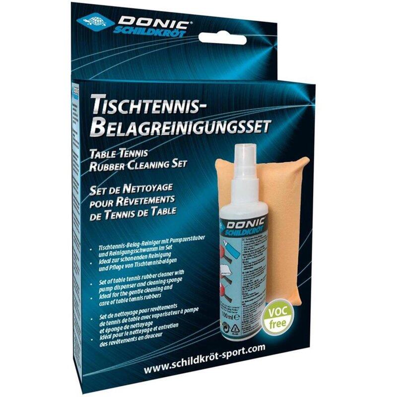 Zestaw do czyszczenia rakiety pingpongowej Donic 100 ml
